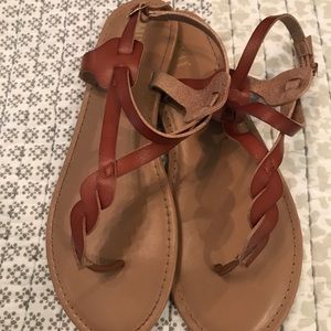 Size 8 Brown sandals